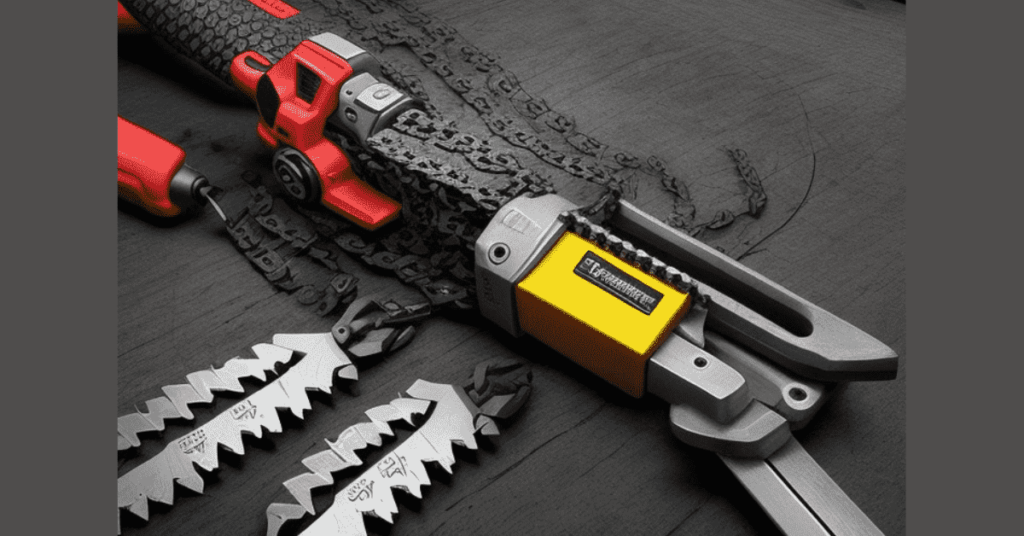 how to shorten chainsaw chain without tool