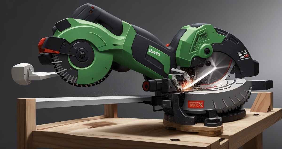 how to unlock metabo miter saw