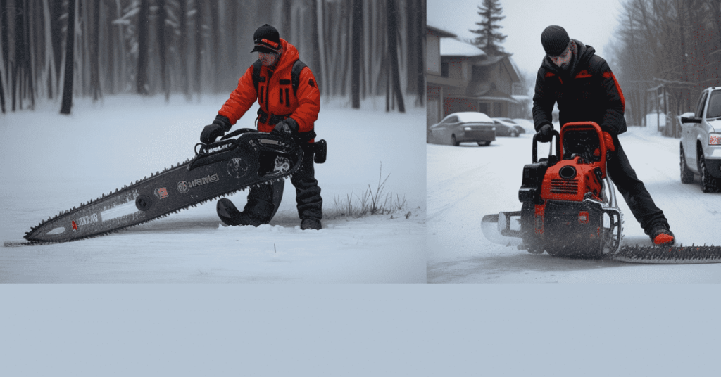 how to winterize a chainsaw