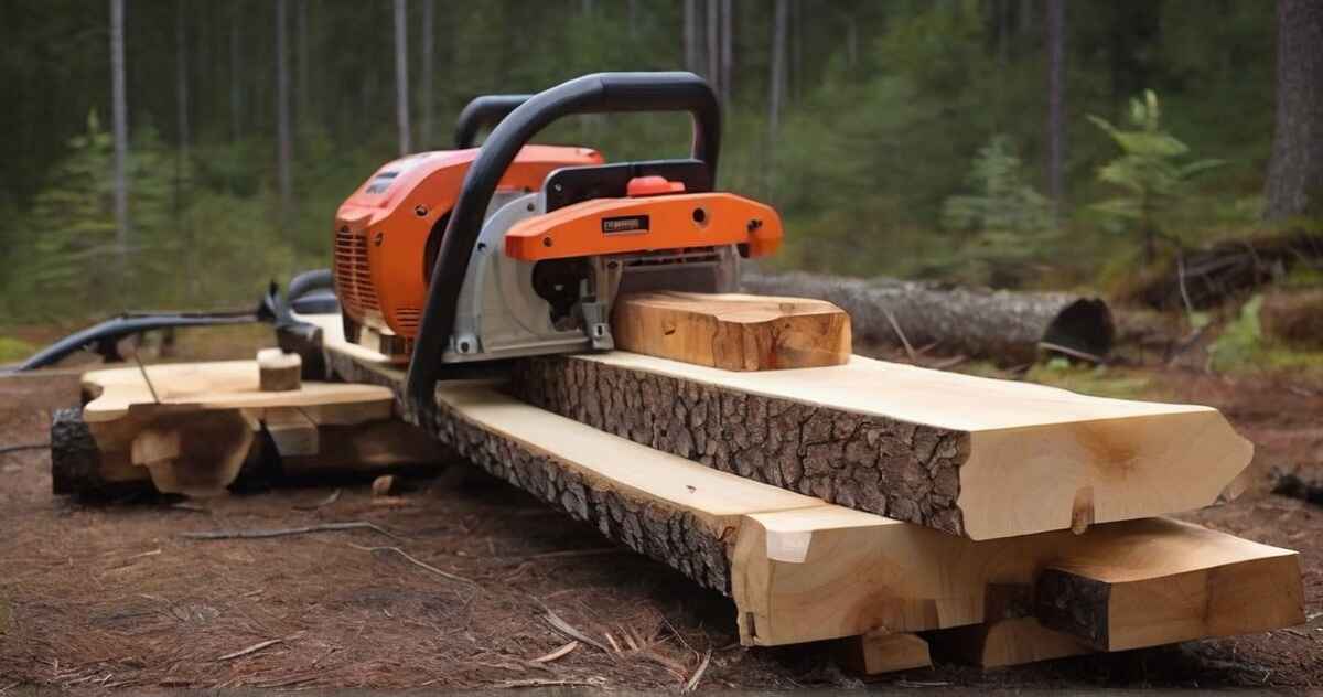 how to use alaskan chainsaw mill