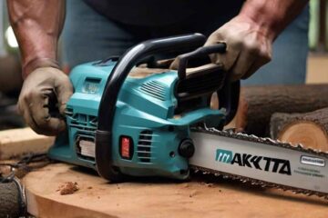 How to start a Makita chainsaw